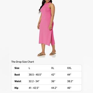 The Drop Gabriela Rose Pink Maxi Dress